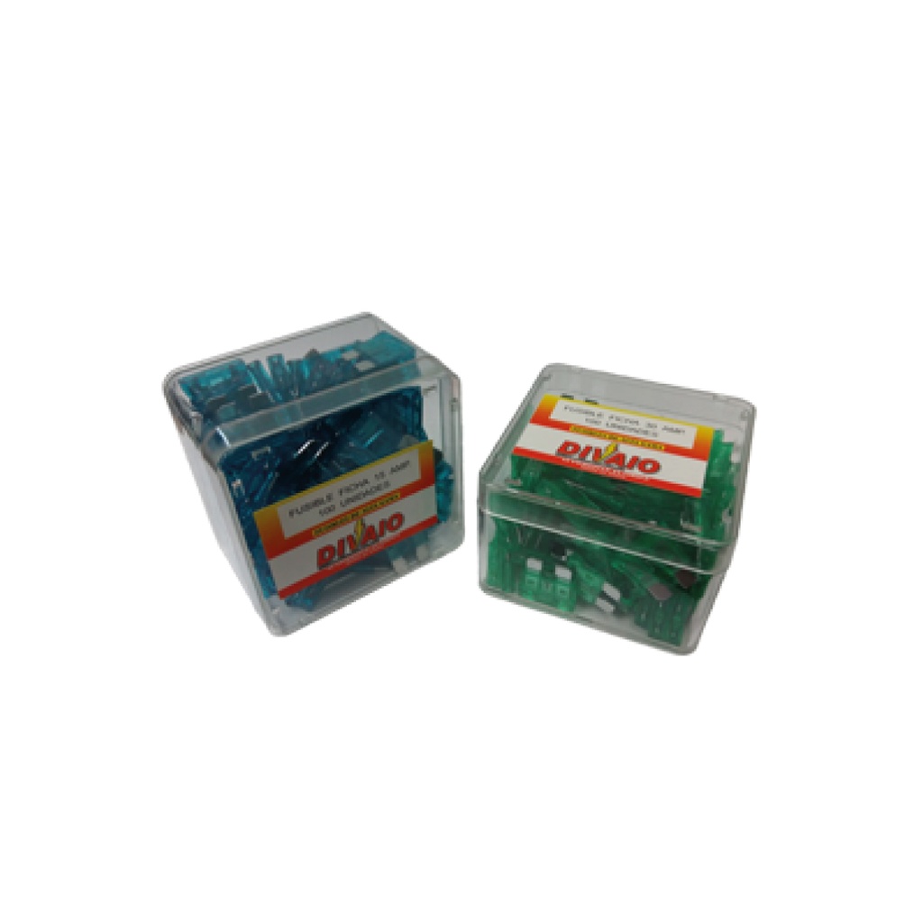 Fusible Ficha En Caja Por 100 Unidades Fusible Ficha En Caja (100 Unidades) X Amper 30 Amp