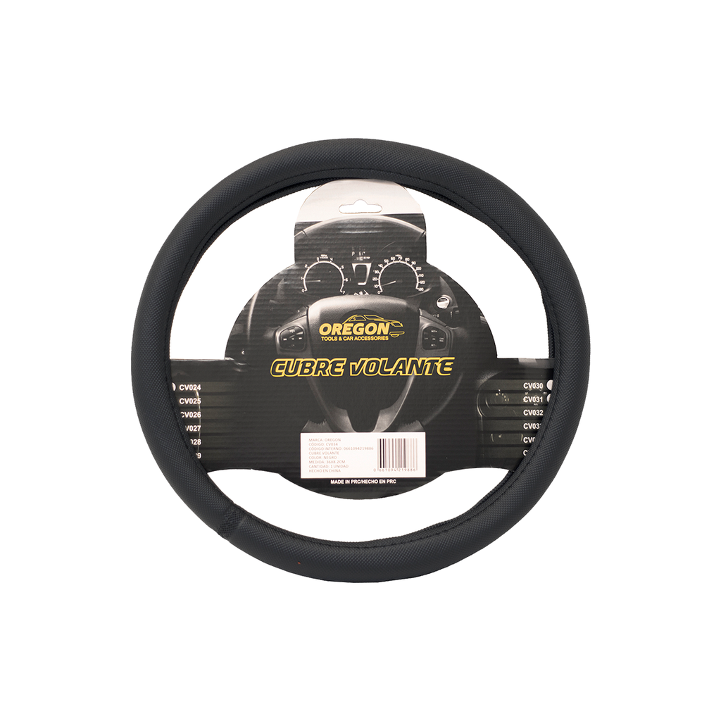 Cubre Volante Pvc 36Cm Negro 368.2