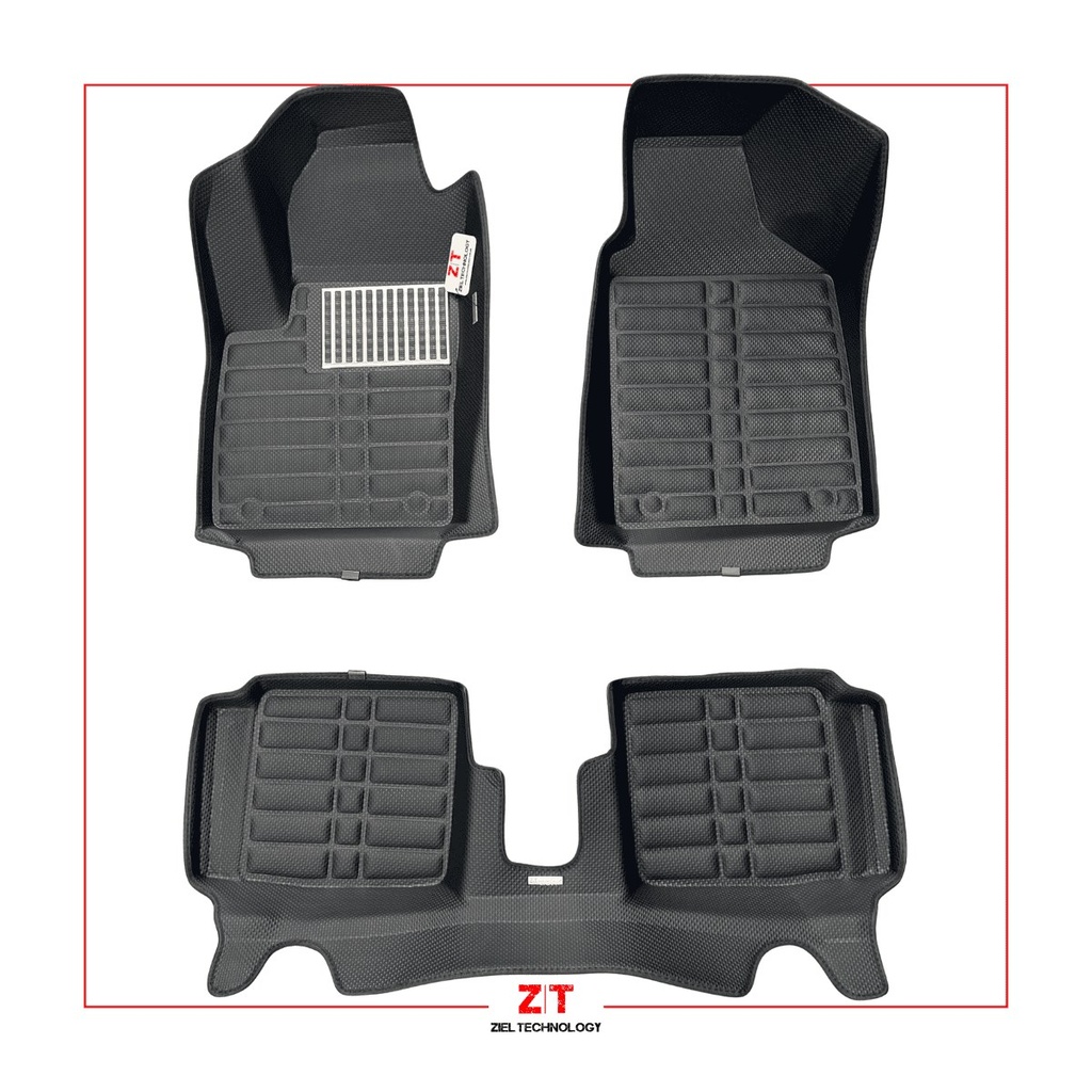 Alfombras Fiat 500 2009- 2019 2 filas