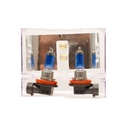 Lámpara Halógena Sky Line CANBUS - Kit H11 12V 55W Sky Line X 2 + 2 LED T10 CANBUS Azul Frio