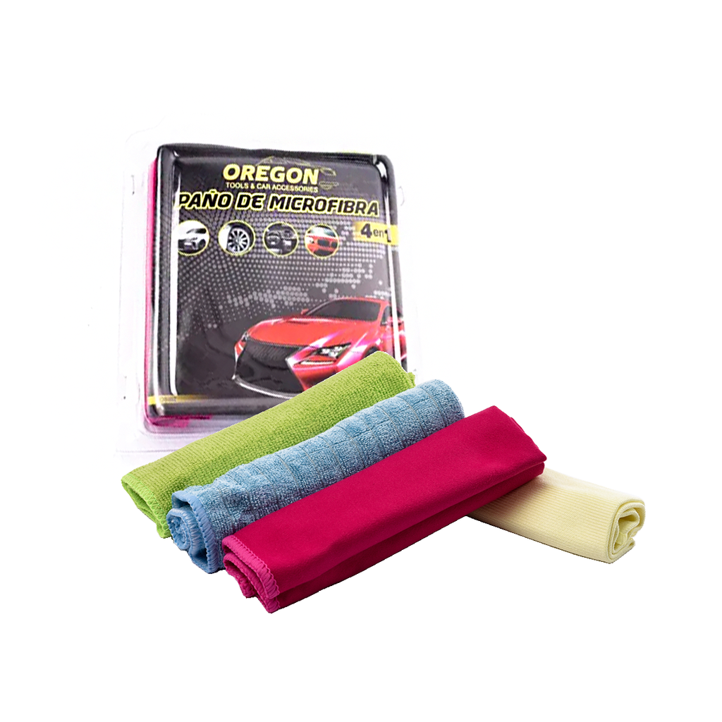 Paño de Microfibra - Set de Paño de Microfibra X 4 Unidades Varios universal