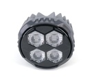 Faro LED auxiliar off-road Redondo 3,1" color blanco 40 W - 4 chipss LED Osram LP/HF, 12V/24V