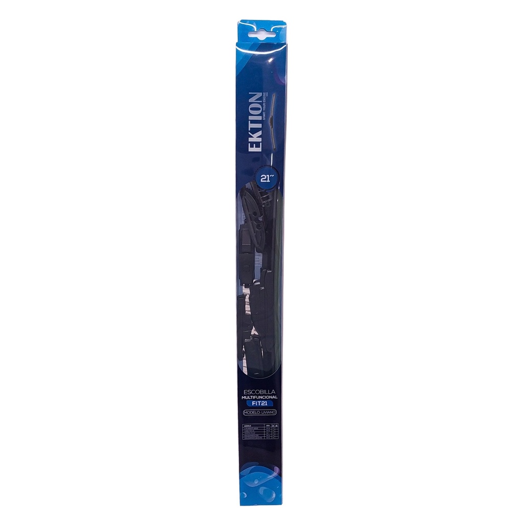 Escobilla limpiaparabrisas FIT universal 21" curva de goma