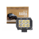 Barra LED off-road recta de 6 LED 18 W - Epistar 9,8 cm de Largo), carcasa de aluminio, - haz de luz spot