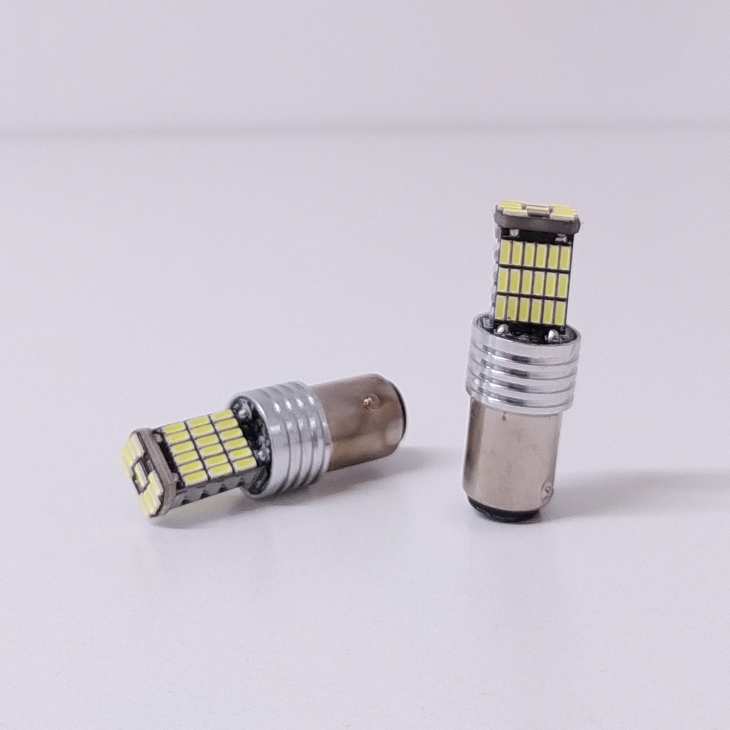 Lámpara LED de Señalización CANBUS - - 1034 - 1157 P21/5W 2 Polos 45 LED 3014 SMD - CANBUS - Blanco 12V - 24V