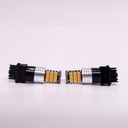 Lámpara LED de Señalización CANBUS - - 3156 P27W 1 Polo 45 LED 3014 SMD - CANBUS - ámbar 12V - 24V