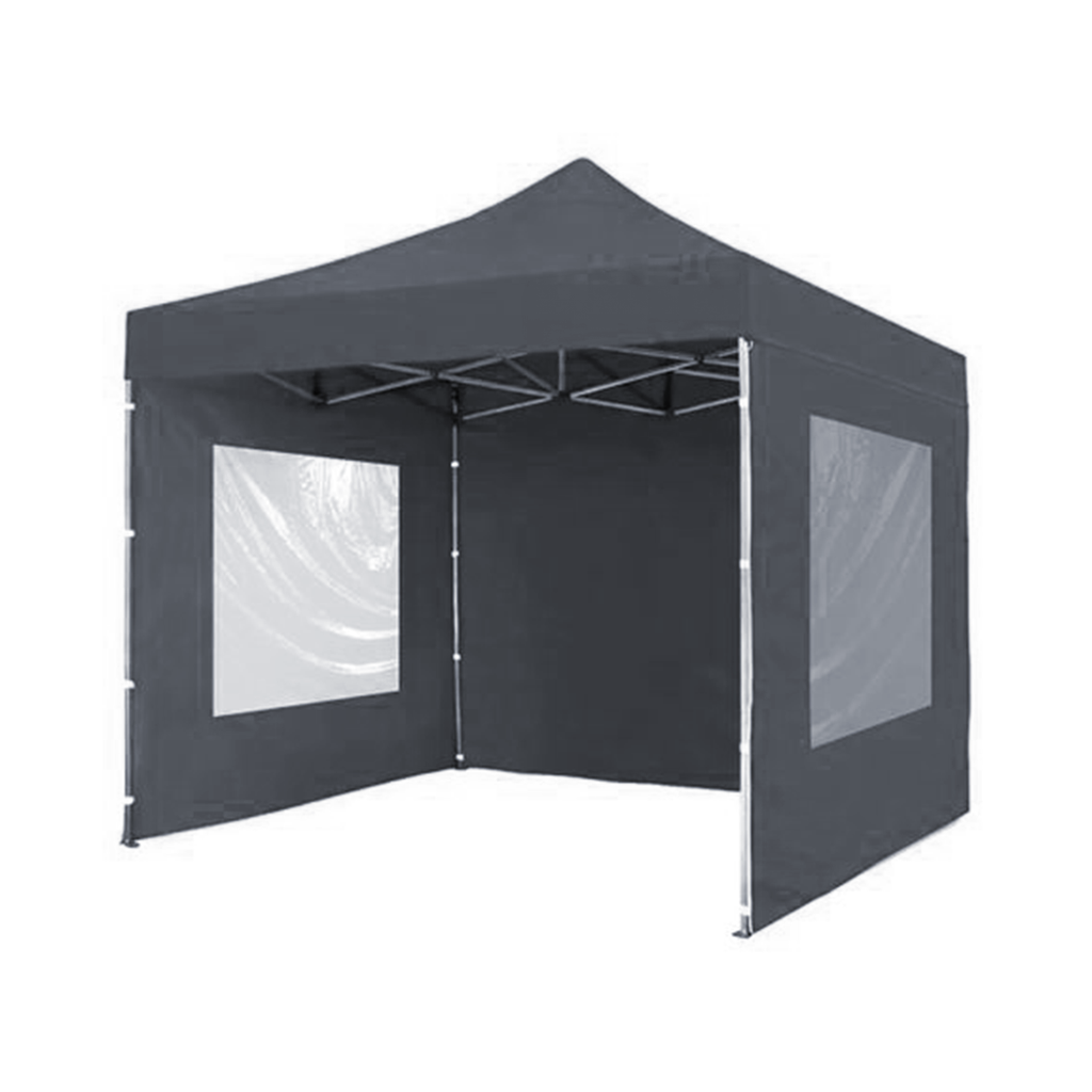 Gazebo Autoarmable - Gazebo Plegable Playa / Jardin / Off Road 3MTS X 3MTS Autoarmable con Paredes Refrozadas Color Gris