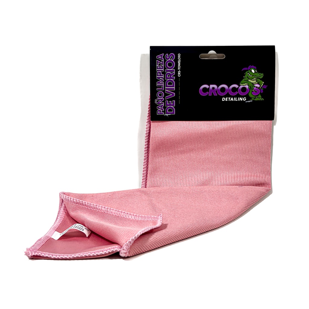 Paño Limpiavidrios - Rosa Oscuro 280 Gsm 60CM * 40CM