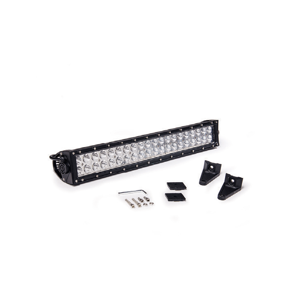 Barra LED off-road recta de 40 LED 120 W - Epistar (50,6 cm de Largo), carcasa de aluminio, - haz de luz spot