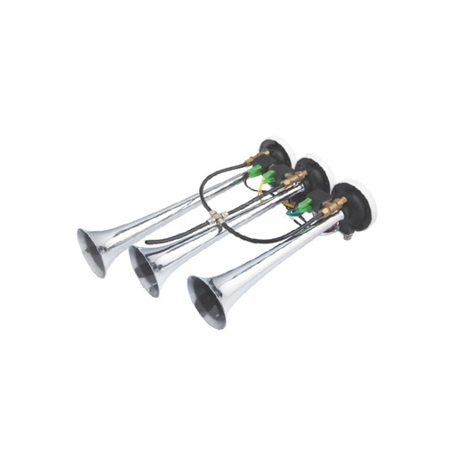 [DIVBOC20538] Bocinas De Aire Corneta Triple Voltaje 12V Envase Por Unidad