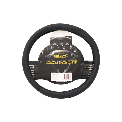 [ORECV034] Cubre Volante Pvc 36Cm Negro 368.2