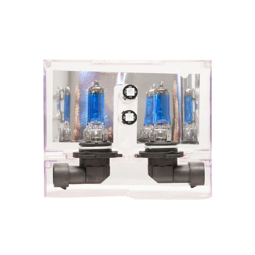 [KOK9006SK] Lámpara Halógena Sky Line CANBUS - Kit 9006 12V 55W Sky Line X 2 + 2 LED T10 CANBUS Azul Frio