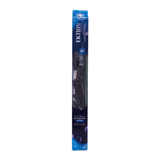 [FIT16] Escobilla limpiaparabrisas FIT universal 16" curva de goma