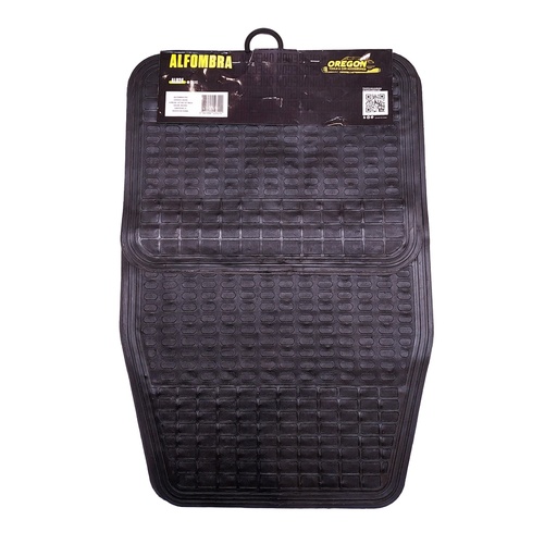 [AL024] Alfombra Economica - Alfombra PVC 4 Piezas Negro 7245 / 44.545