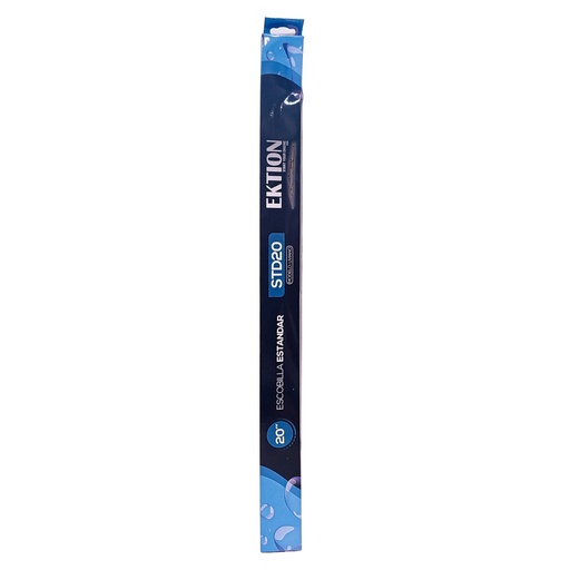[STD20] Escobilla limpiaparabrisas FLAT universal 20" chata, enganche estándar
