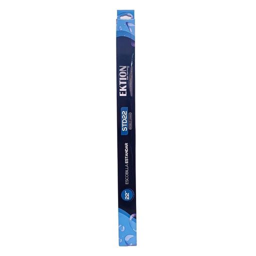 [STD22] Escobilla limpiaparabrisas FLAT universal 22" chata, enganche estándar