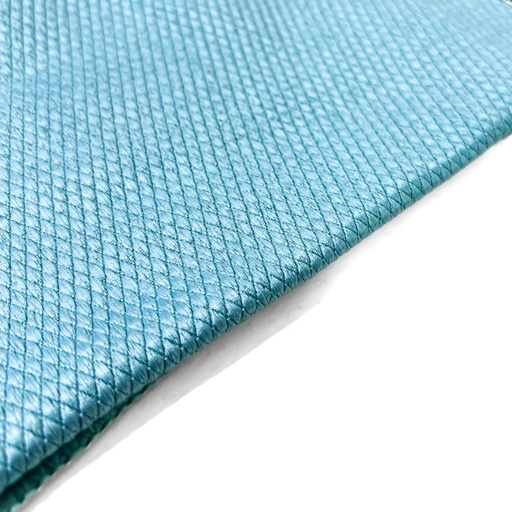 [CRS-TOWEL007] Paño Diamante Texturado - Celeste 250 Gsm 60CM * 40CM