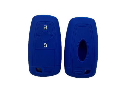 [KU-CUL226] Cubre llave de silicona para Ford Ranger, Ecosport y Raptor, azul