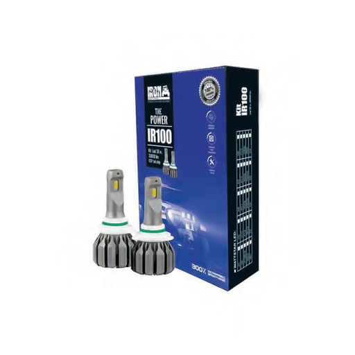 [IR100-H11] Kit LED off-road IR100 CANBUS - H11 10MA Generación chips CSP Super CANBUS 30000 Lumens 36 W 12V con cooler