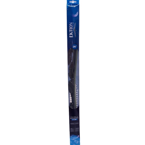 [FIT26] Escobilla limpiaparabrisas FIT universal 26" curva de goma