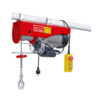 Aparejo Eléctrico 220 V 1600 W Cap. 1000/500kg 9/18m Control