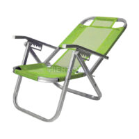 Reposera Playa Jardín Aluminio Plegable Liviana 5 Posiciones