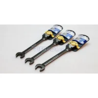 Llave Crique Flexible Combinada Acero Cr V 18mm