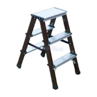 Escalera Plegable Aluminio 66 cm 95 kg Alacenas Casa