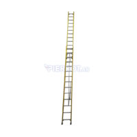 Escalera Extensible Fibra De Vidrio 2X14 Peldaños 436/772 cm