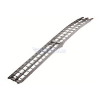 Set 2 Rampa Aluminio Escalon Plegable Cuatriciclo Moto 340kg