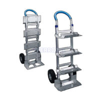 Carro Plegable Reforzado Aluminio 200 kg Porta Bidones