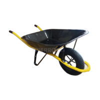 Carretilla Chapa Rueda Neumática 130 kg 65 Lts.