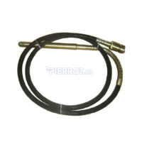 Eje Flexible Vibrador Inmersión Hormigón 38mm 6m