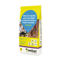 Mortero Adhesivo Bloques Vidrio 5 kg Blanco