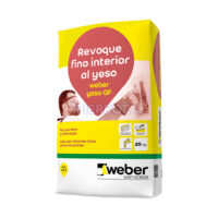 Yeso GF Revoque Fino al Yeso 25 kg Gris