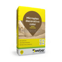 Sistema Micropiso Microcolor (Capa Color) 25 kg